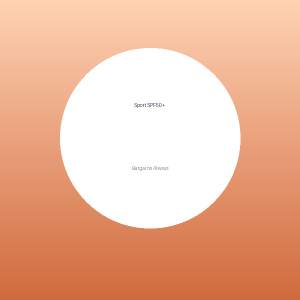 SPF 50+ Sport Sunscreen 200ml